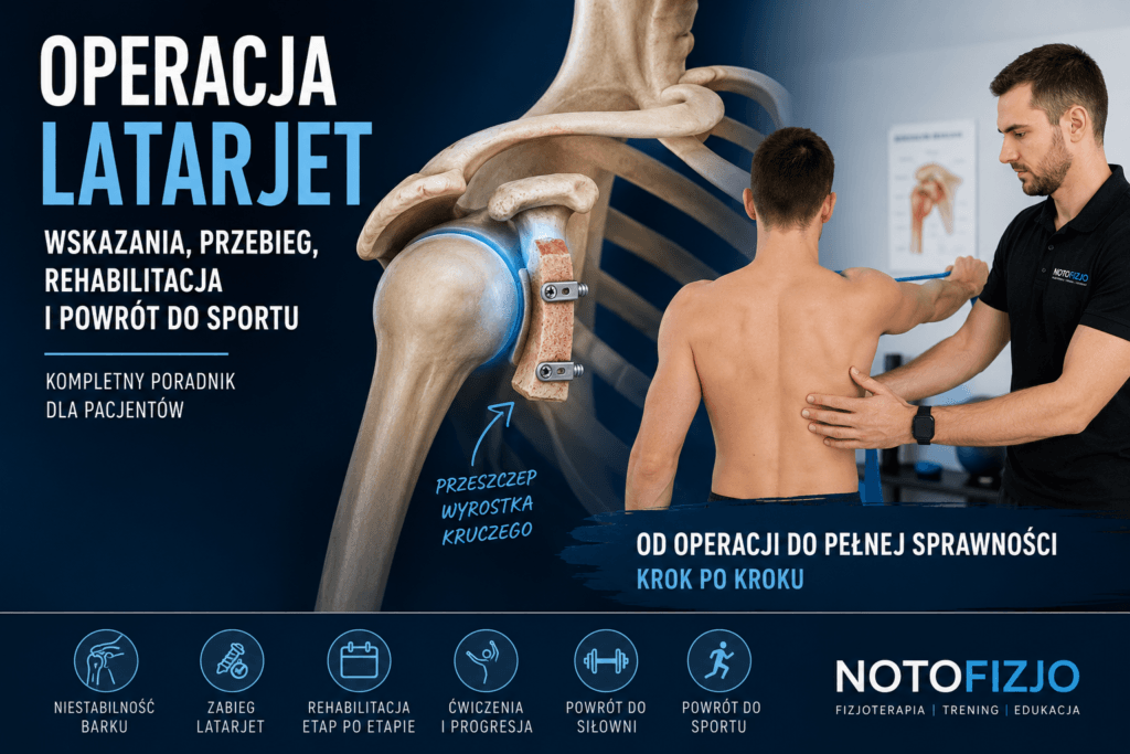 Operacja Latarjet – rehabilitacja barku i powrót do sprawności