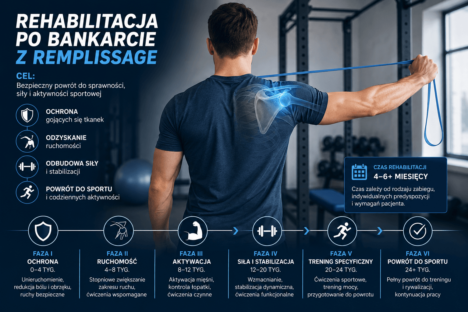 You are currently viewing Remplissage barku – Bankart, Hill-Sachs i rehabilitacja ZABRZE